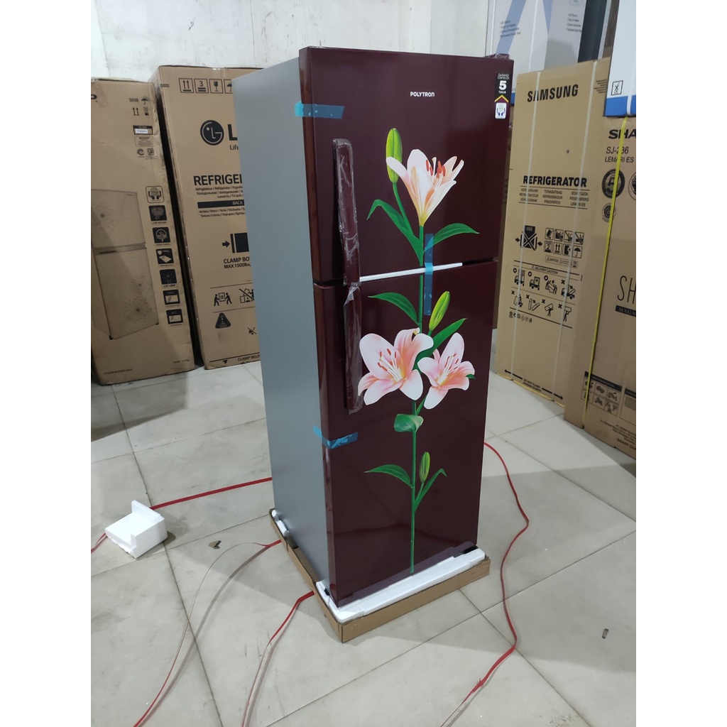 KULKAS POLYTRON PRB 237 LEMARI ES 2 PINTU PRB237 PRB 237