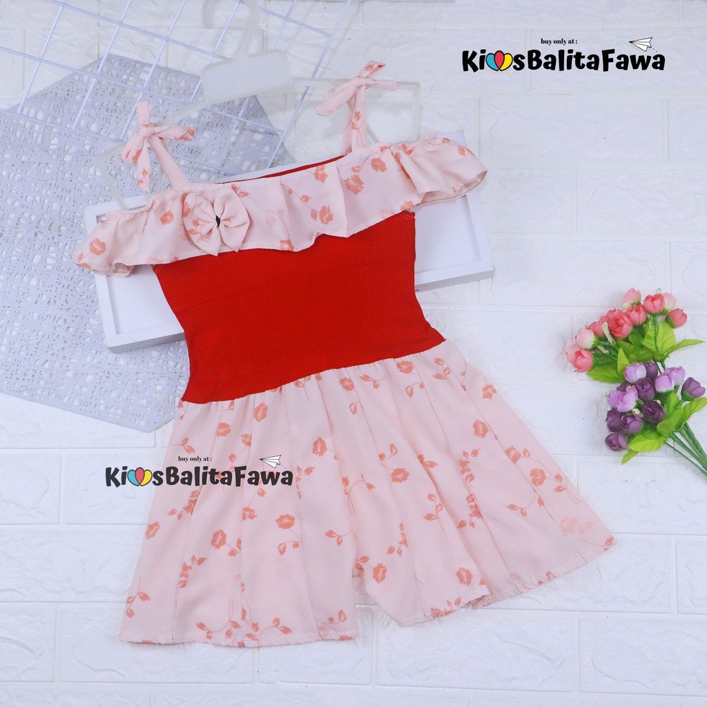 Jumpsuit Sweety uk 1-2 Tahun / Baju Anak Perempuan Overall Import  Kensi Balita Cewek Adem Jumsuit babycinnamon