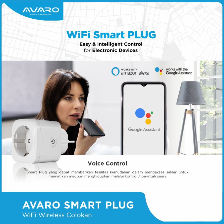 Avaro Smart Power Plug WiFi Socket