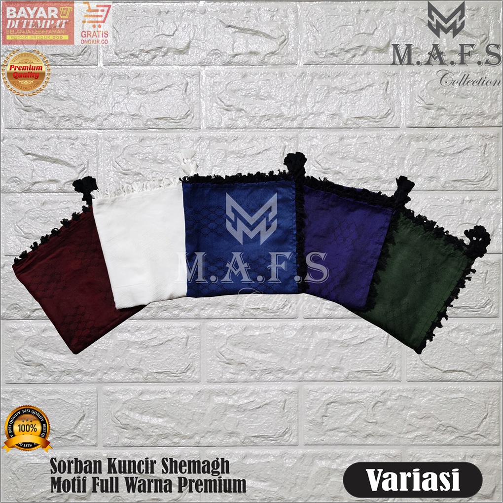 SORBAN KUNCIR SORBAN HAJI SORBAN FULL WARNA MURAH BERKUALITAS
