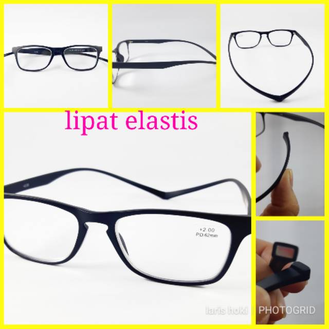 KACAMATA BACA MAGNET PLUS LIPAT ELASTIS IMPORT