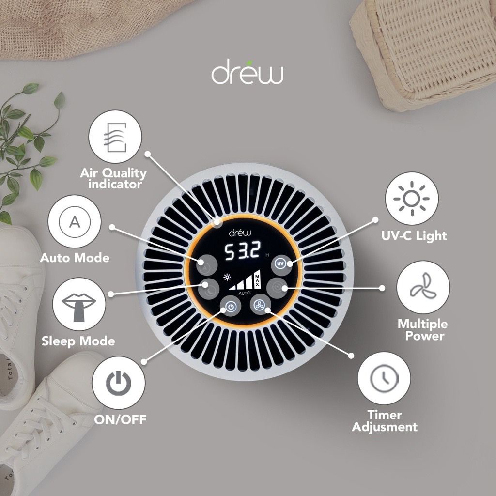 DREW Air Purifier - pure 5 / PEMBERSIH uDARA