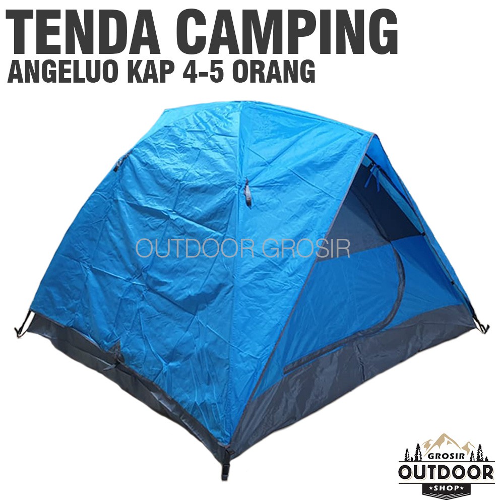 [COD] Tenda Camping Angeluo Double Layer Kap 4-5 Orang - Tenda Gunung Dome - Tenda Outdoor Kemping