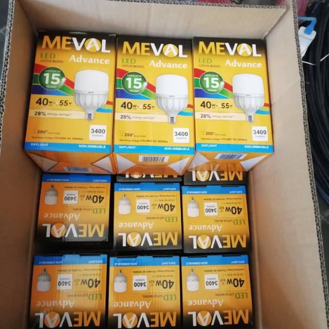 Lampu led meval 40 watt