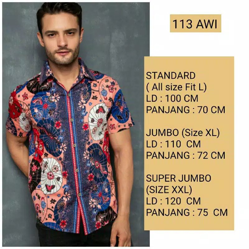 Kemeja Batik 113 Awi