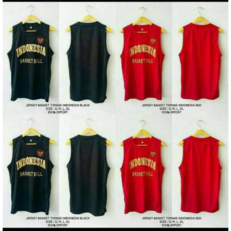 JERSEY BASKET TIMNAS INDONESIA