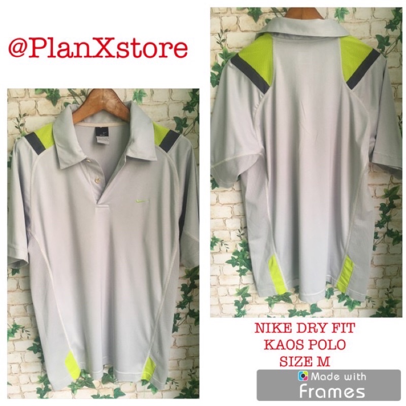 NIKE KAOS POLO DRY FIT PRELOVED TERJANGKAU