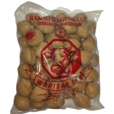 

Frozen Food - Bakso Warisan Mini / Bakso Bakar, Bakso Sapi Warisan 319 Isi 50