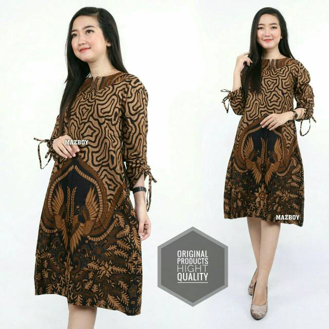 25+ Inspirasi Keren Tunik Batik Terbaru 2020