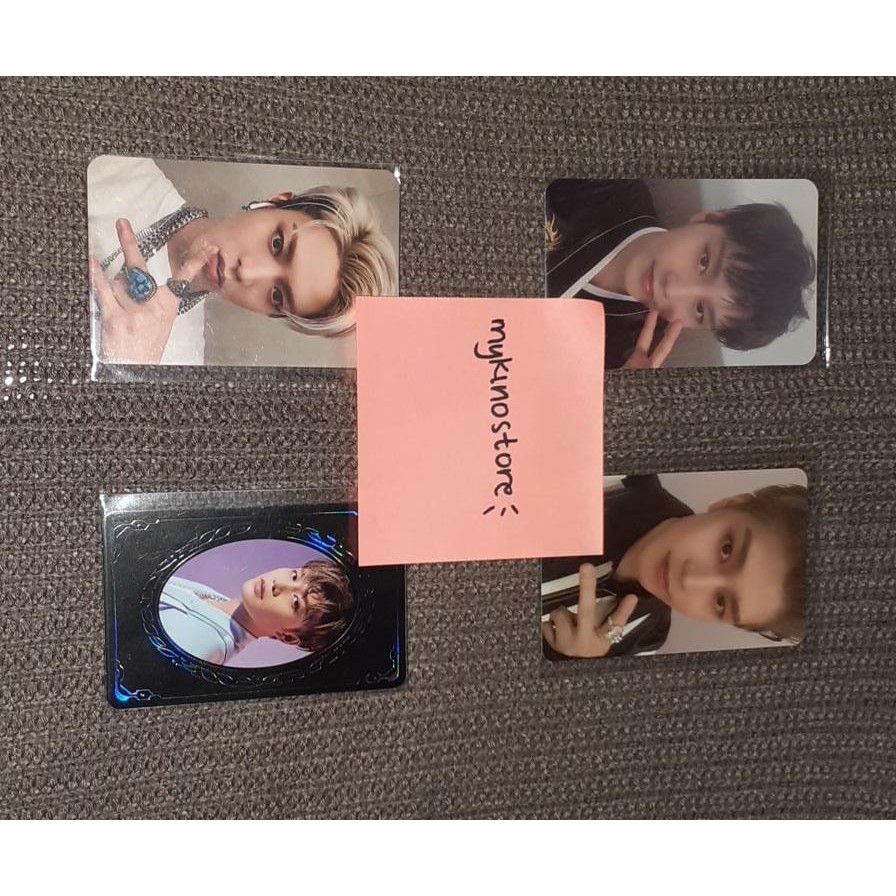 PHOTOCARD NCT READY STOCK YUTA TAEIL JOHNNY READY STOCK INA OFFICIAL ACE KIT PAST YEARBOOK YB KIHNO 