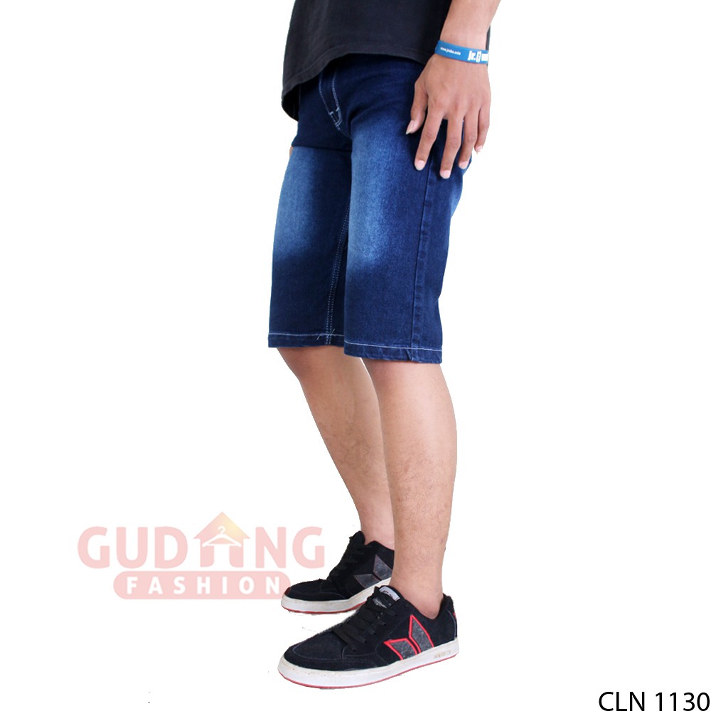 Celana Jeans Pendek Pria Terbaru - CLN 1130