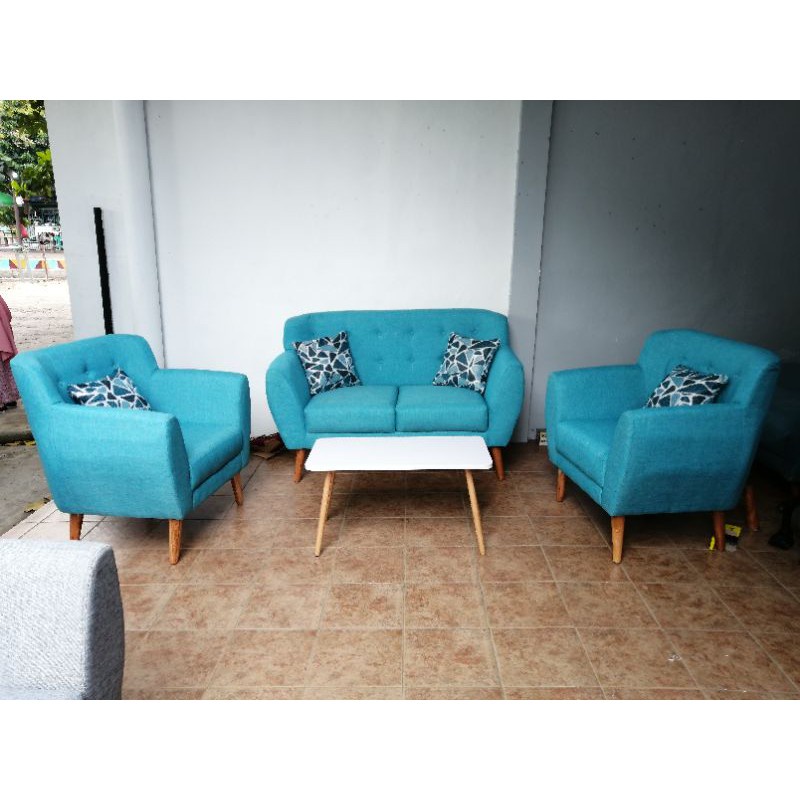 Sofa Retro Minimalis Modern Retro 211 + Meja