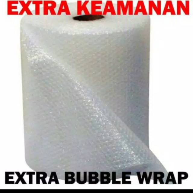 Extra Bubble Wrap untuk Packing