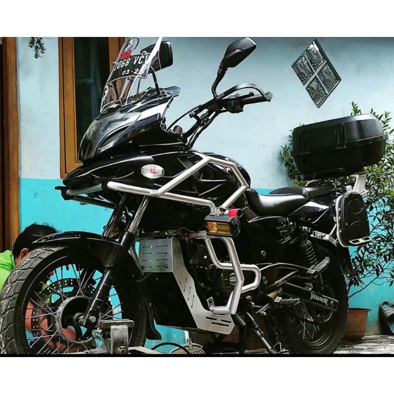 Skid plate engine cover BMW GS Vixion,Cb150r,Versys,Tiger,Byson,Verza,pulsar