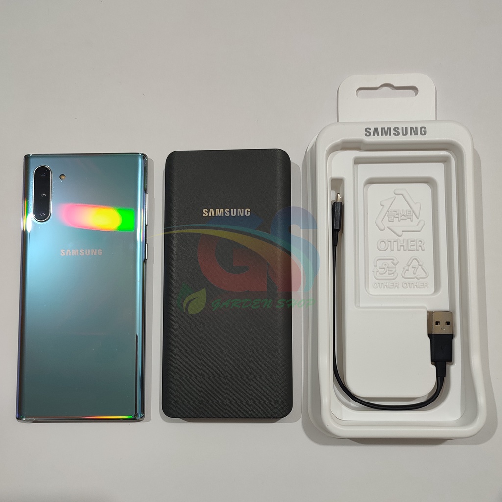 Powerbank 10000 mAh Power Bank Fast Charging/Power Bank Samsung Original with Kabel Data micro usb