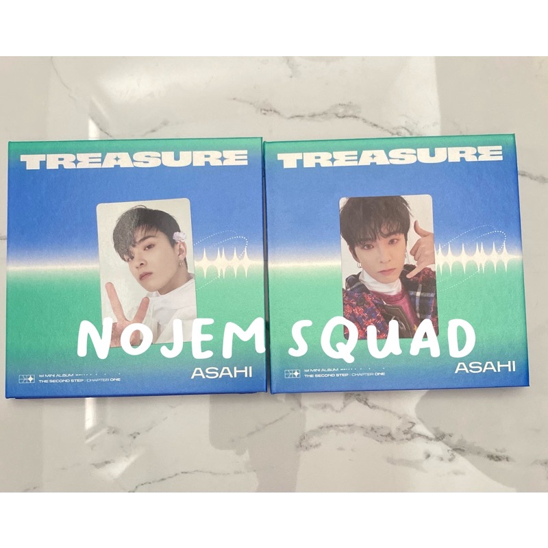 [READY] ASAHI DIGIPACK UNSEALED FULLSET TREASURE PHOTOCARD PC BUNGA TELFON TELEFON