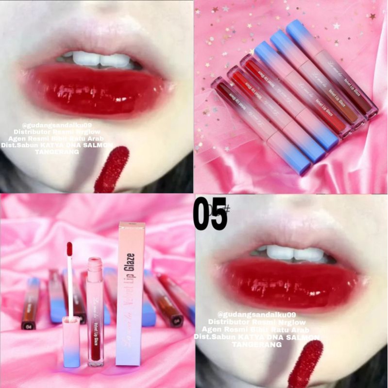 LIPSTIK WATERPROOF - LIPGLOS - LIPTINT - LIPSTIK TAHAN LAMA DAN RINGAN - LML VELVET LIPGLAZE