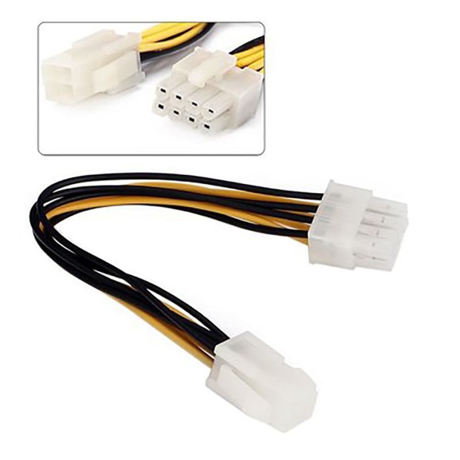 Kabel Power ATX 4 Pin Female to 8 Pin Male Power Mainboard