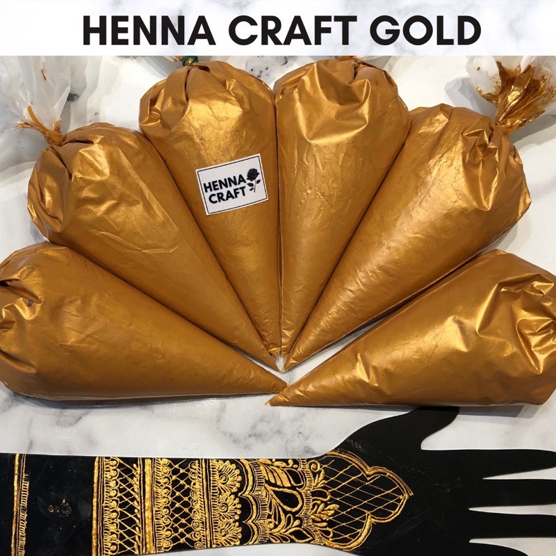 [250gr]HENNA CRAFT GOLD TERMURAH ,Henna mahar , henna hijab,henna masker