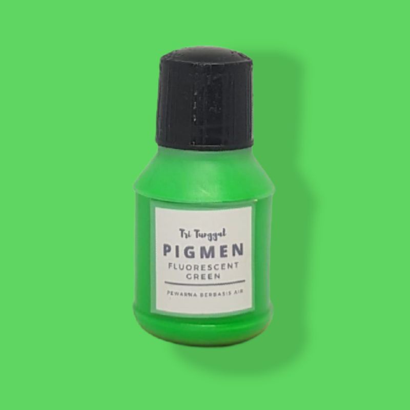 

Pigmen 12gr FLUORESCENT GREEN Hijau Stabilo Mini Kecil Pewarna Sablon Pigment Color Slime DIY Waterbased Tie Dye Cat Warna Warni Air Cair Cairan Liquid Paint Painting Kerajinan Prakarya Art Seni Kesenian Perlengkapan Mewarna Lukis Shopping Arena Malang