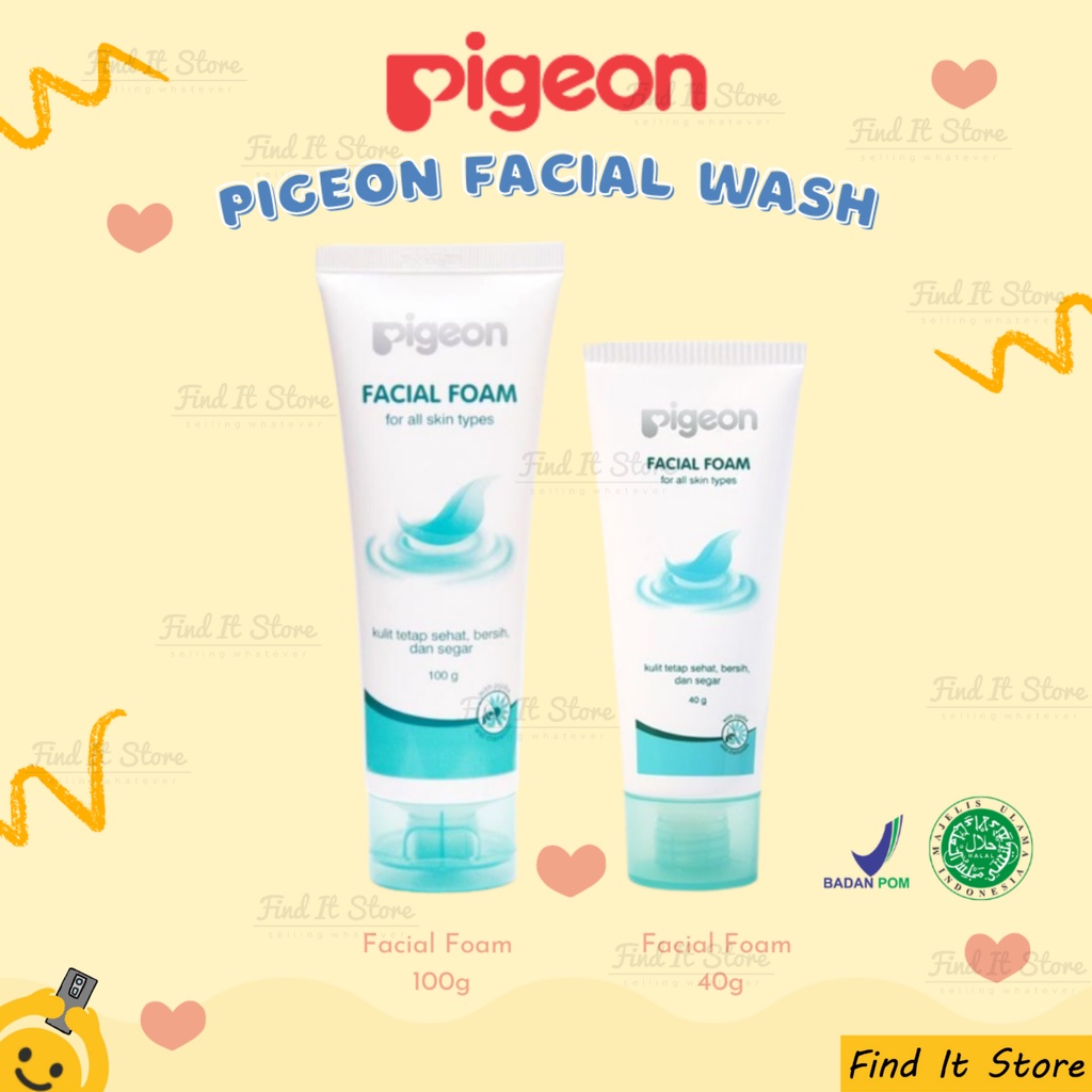 Pigeon Teens Treatment Series | Facial Foam | Moisturizer | Face Powder | BPOM