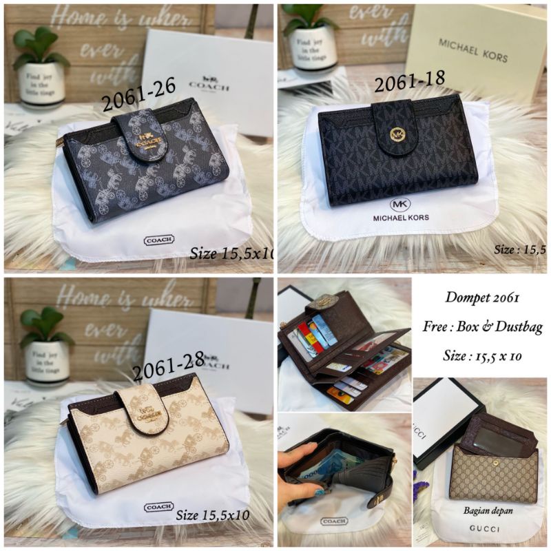 MC New Dompet Flip Sedang Kode 2061 Free Box