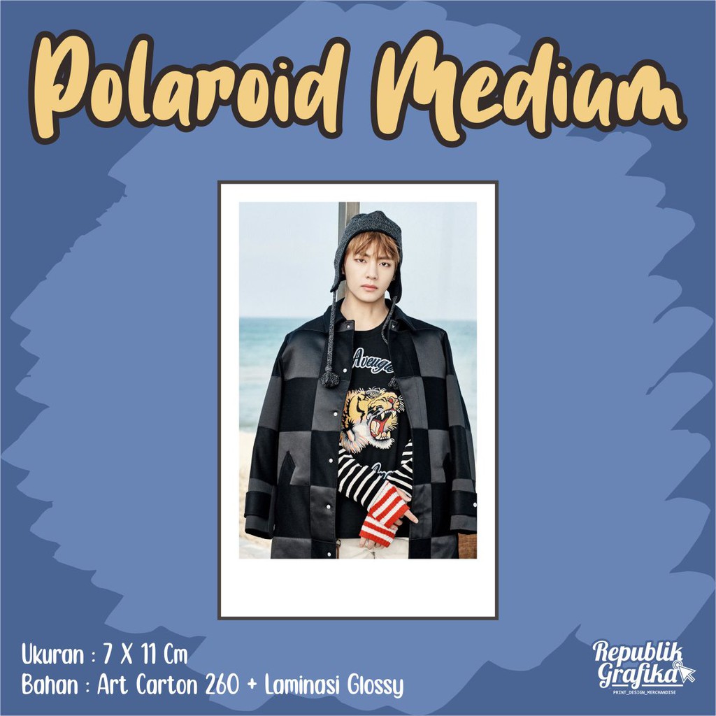 CETAK FOTO POLAROID MURAH BERKUALITAS - POTRAIT GLOSSY