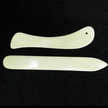 BYL |  1pc natural or 2pcs/set Bone Folder Alat Pelipat Kertas , Creaser, Scoring Tool Art N Craft