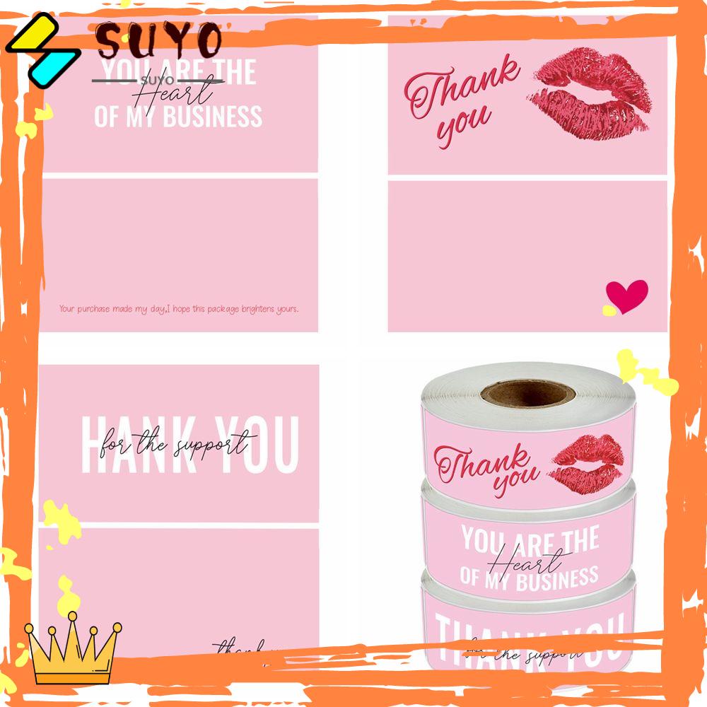 Suyo 30PCS Kartu Ucapan Terima Kasih