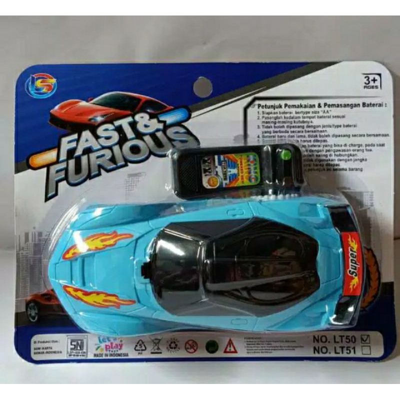 LT 50 SUPER CAR REMOTE KABEL / mainan mobil mobilan remote kabel menggunakan baterai