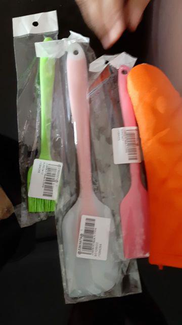 Spatula Oles Minyak/mentega/krim Roti/kue Bahan Silikon Multi Warna Tools2fire Good