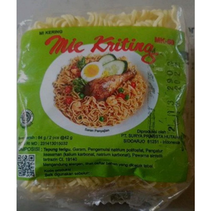 

MIE KERING MIE KRITING 82g