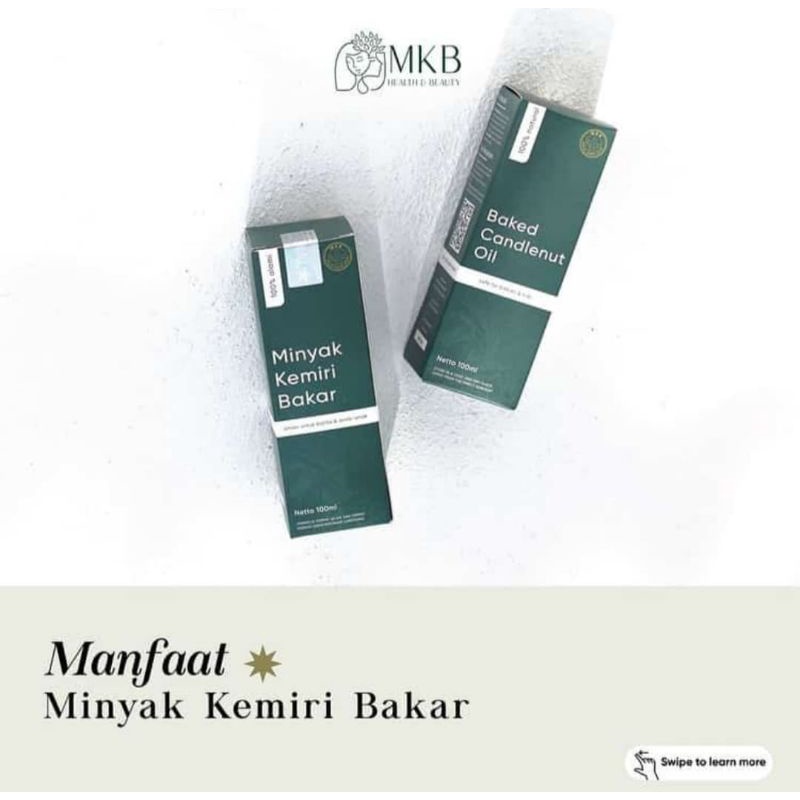 Minyak Kemiri Bakar (MKB)