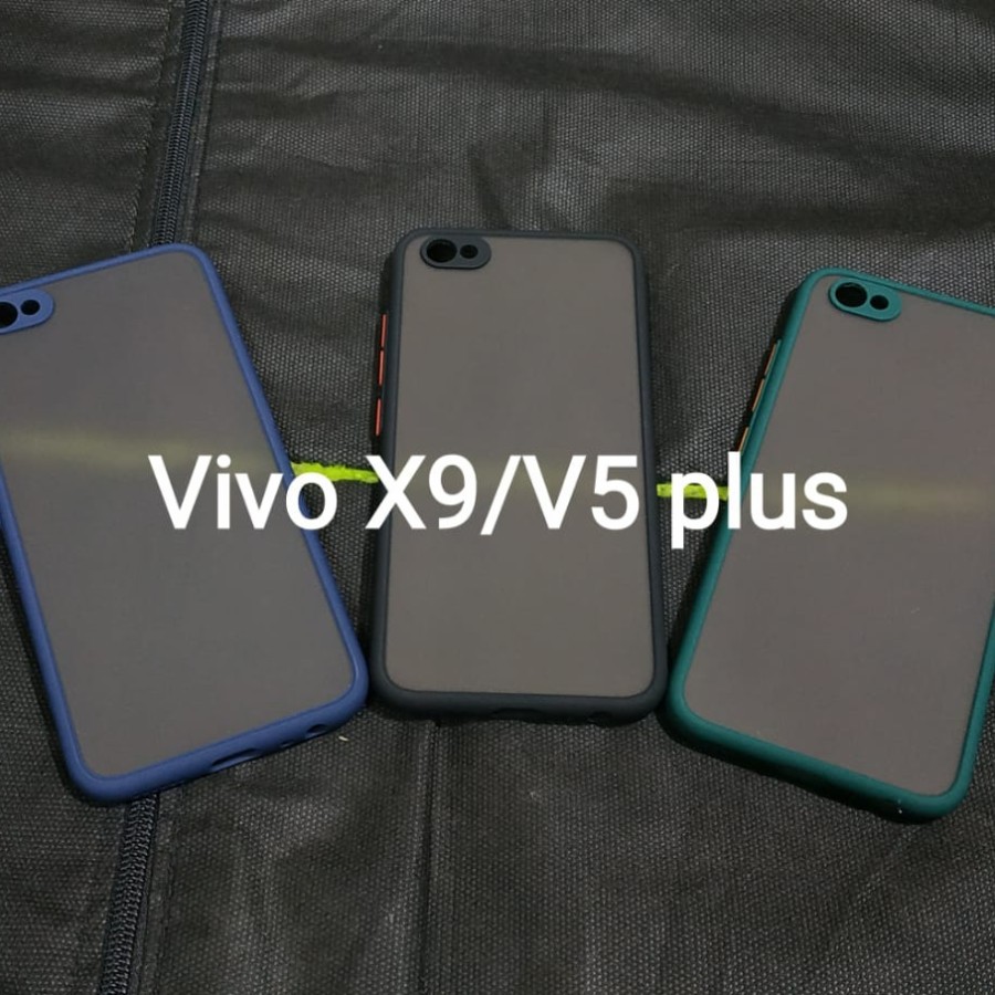 VIVO V5 V5+ V5 PLUS Y65 / Y66 CASE SOFT DOFF HARDCASE MATTE COLOUR TRANSPARAN