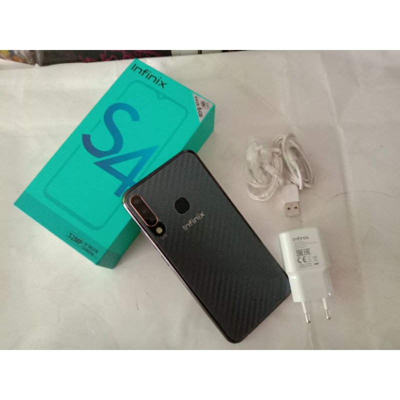 hp murah / hp second infinix S4 Ram 6 Rom 64 (second) istimewa