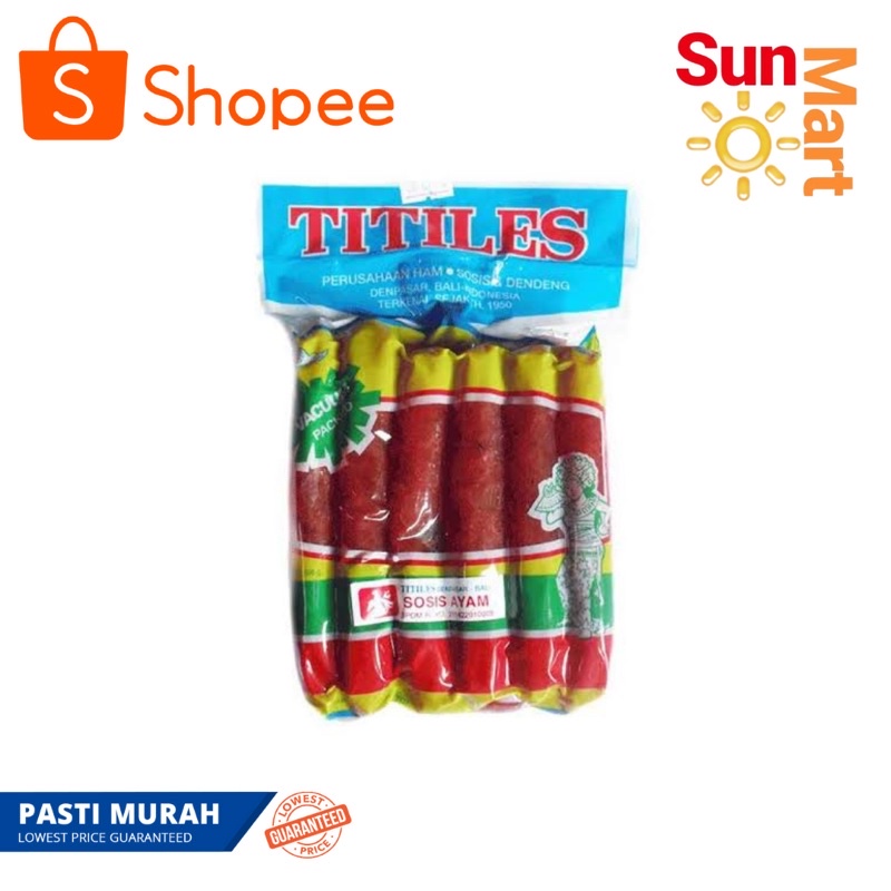 Sosis Ayam Titiles 500gr - Bali - Titiles