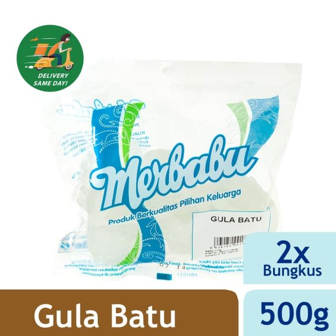 

Merbabu Gula Batu 500g x 2Pcs (Bisa Same Day Delivery)