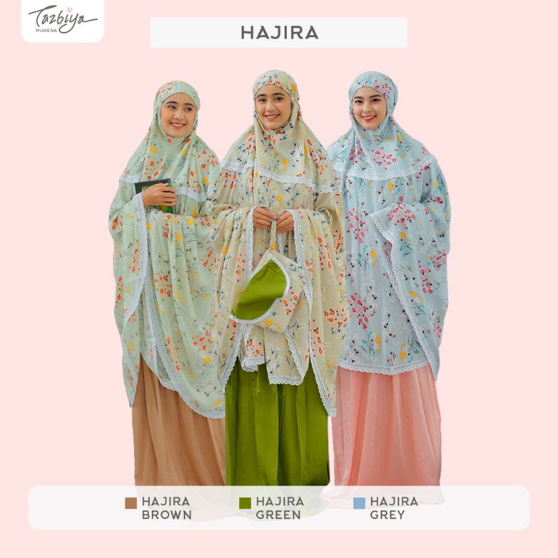 Mukena Tazbiya Kombinasi Hajira Series Allsize