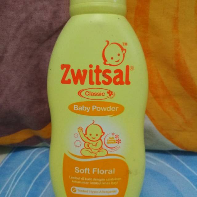 ZWITSAL CLASSIC BABY POWDER/ BEDAK BAYI/ BEDAK TABUR BAYI