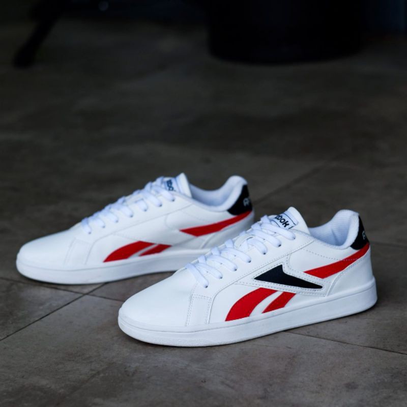REEBOK ROYAL COMPLETE 2 WHITE RED BLACK