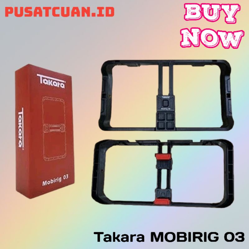 TAKARA MOBIRIG 03 FOR SMARTPHONE  STEADYCAM VLOGGING RIG CAGE FOR VLOGGING