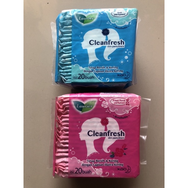 Laurier Clean Fresh Pantyliners isi 20