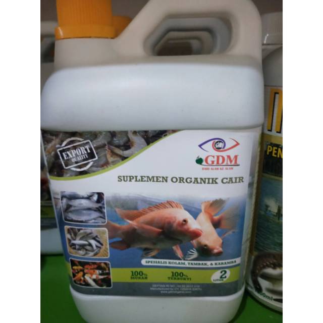 Suplemen organik cair GDM 2 liter