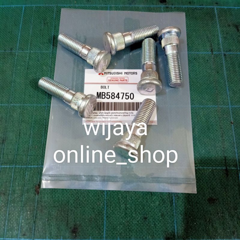 Jual baut roda atau bolt hub triton pajero sport MB584750 original ...