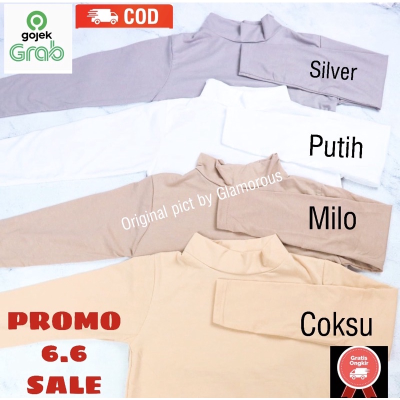 MANSET Kaos Lengan Panjang Wanita Bahan premium