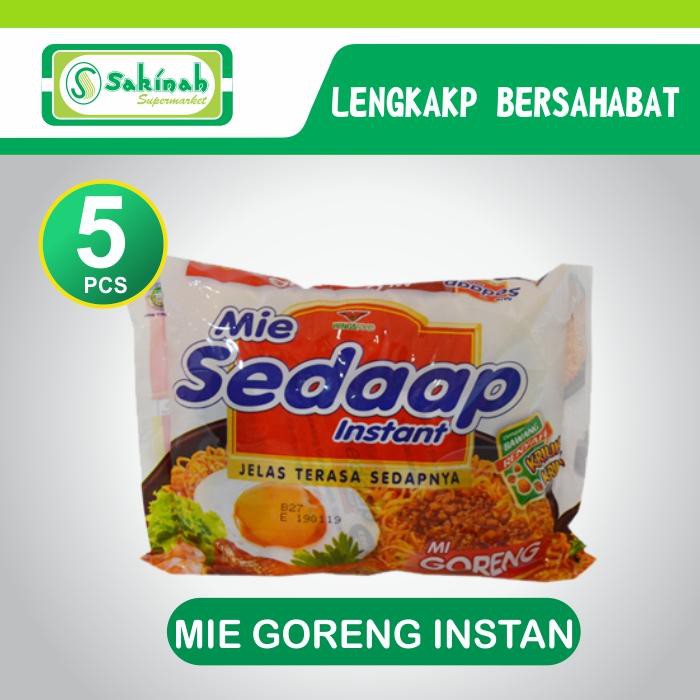 Mie Sedaap Goreng 90 Gr - (5 Pcs)