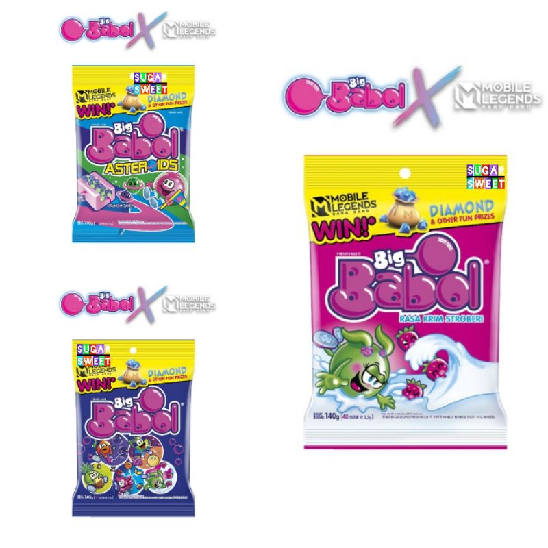 

Big Babol Permen Karet 140 Gram - 40 Butir