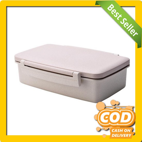 Ecentio Tempat Makan Tas Botol Minum Set Tas Bekal Cooler Bag Lunch B Kkv - Kyu  Rectangular Lunc