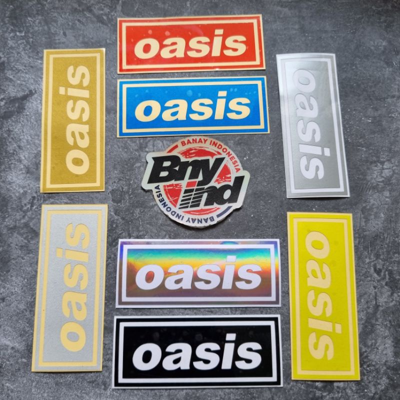 STICKER STIKER OASIS CUTTING