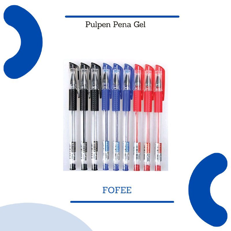 [IMPORT] -P802 Pena Pulpen Gel 0.5mm